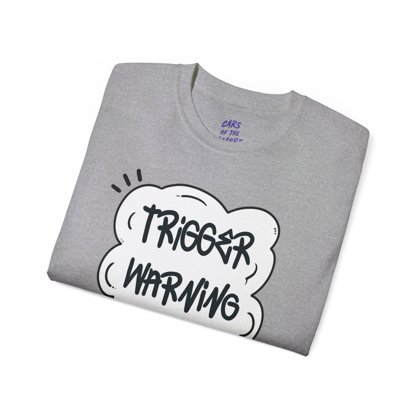 Cars of the Macabre Trigger Warning Unisex T-Shirt