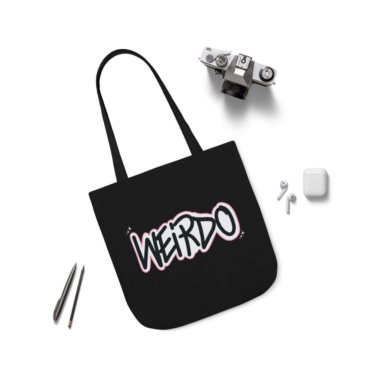 Weirdo Cars of the Macabre Canvas Tote Bag