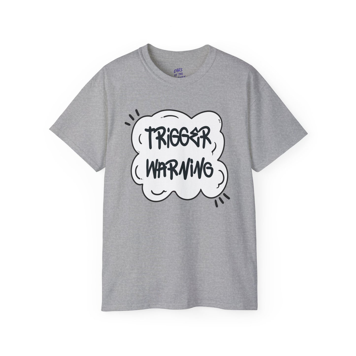 Cars of the Macabre Trigger Warning Unisex T-Shirt