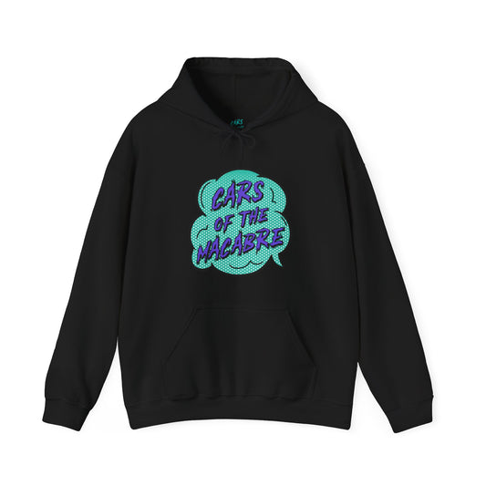 Cars of the Macabre Speech Bubble Unisex Hoodie