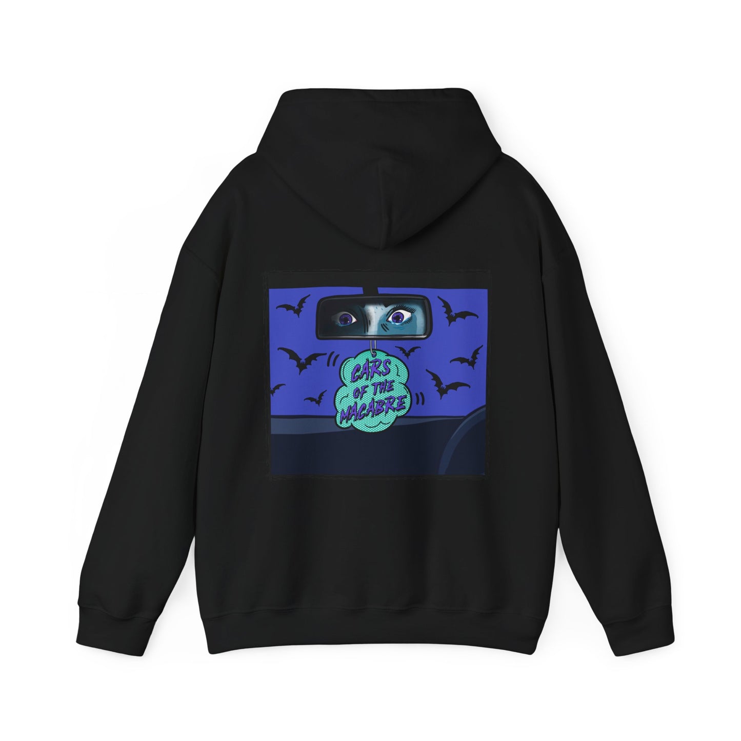 Cars of the Macabre Rear View Mirror Unisex Hoodie