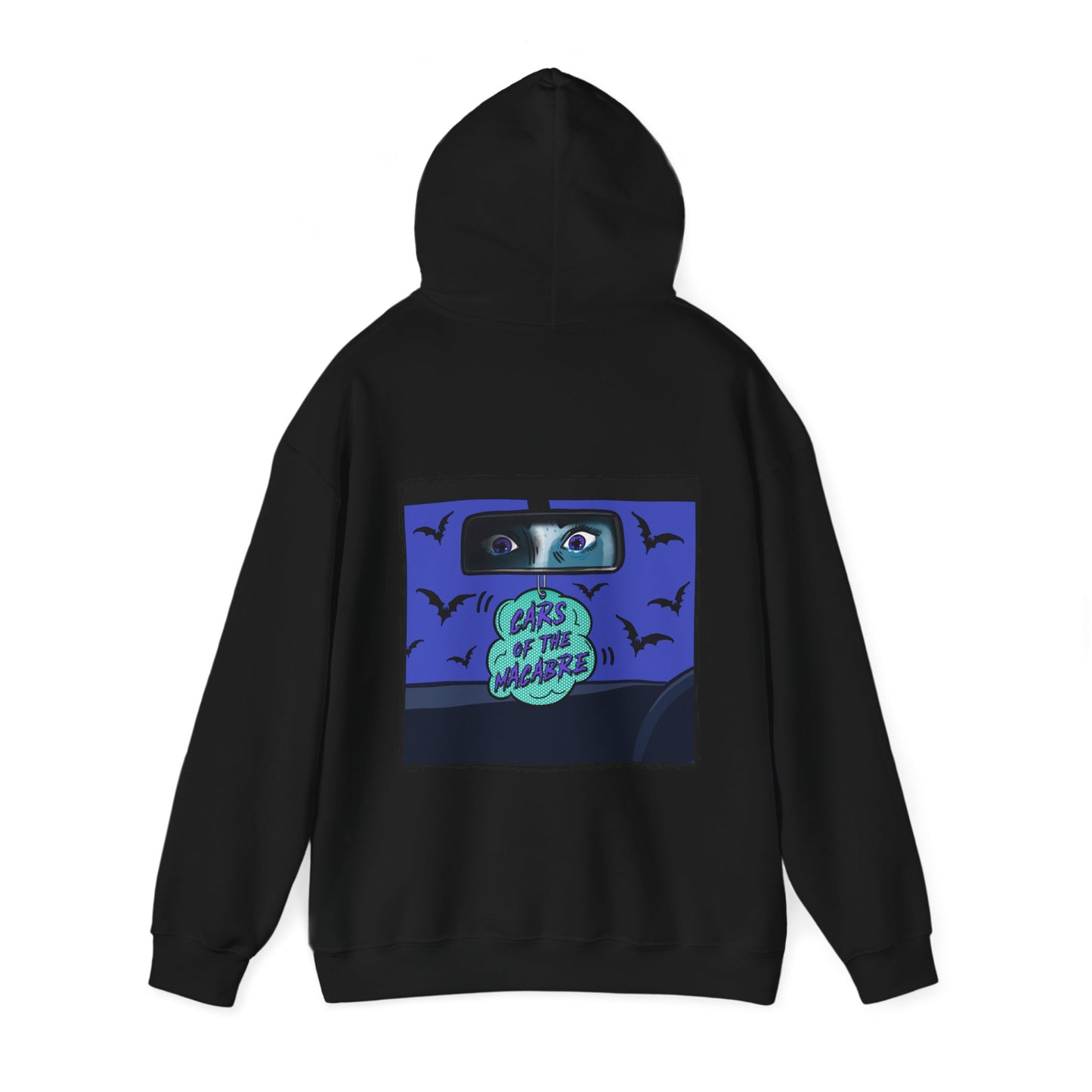 Cars of the Macabre Rear View Mirror Unisex Hoodie